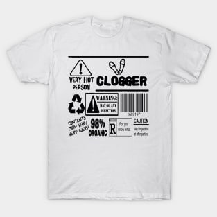 Clog Jumb BLK T-Shirt